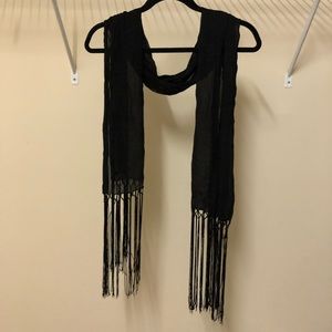 Black scarf